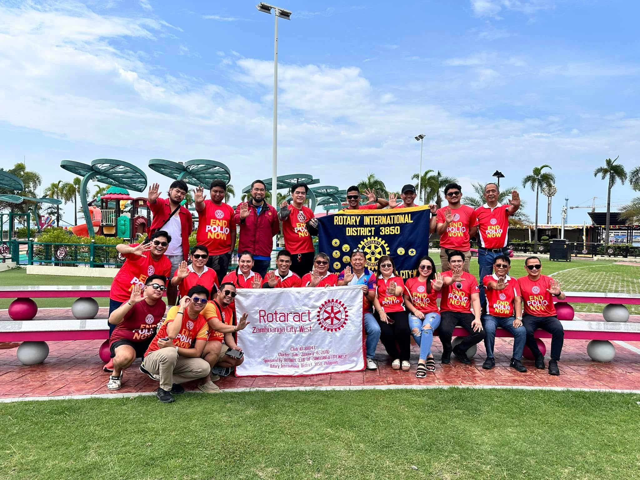 Community leaders and health advocates spreading polio awareness