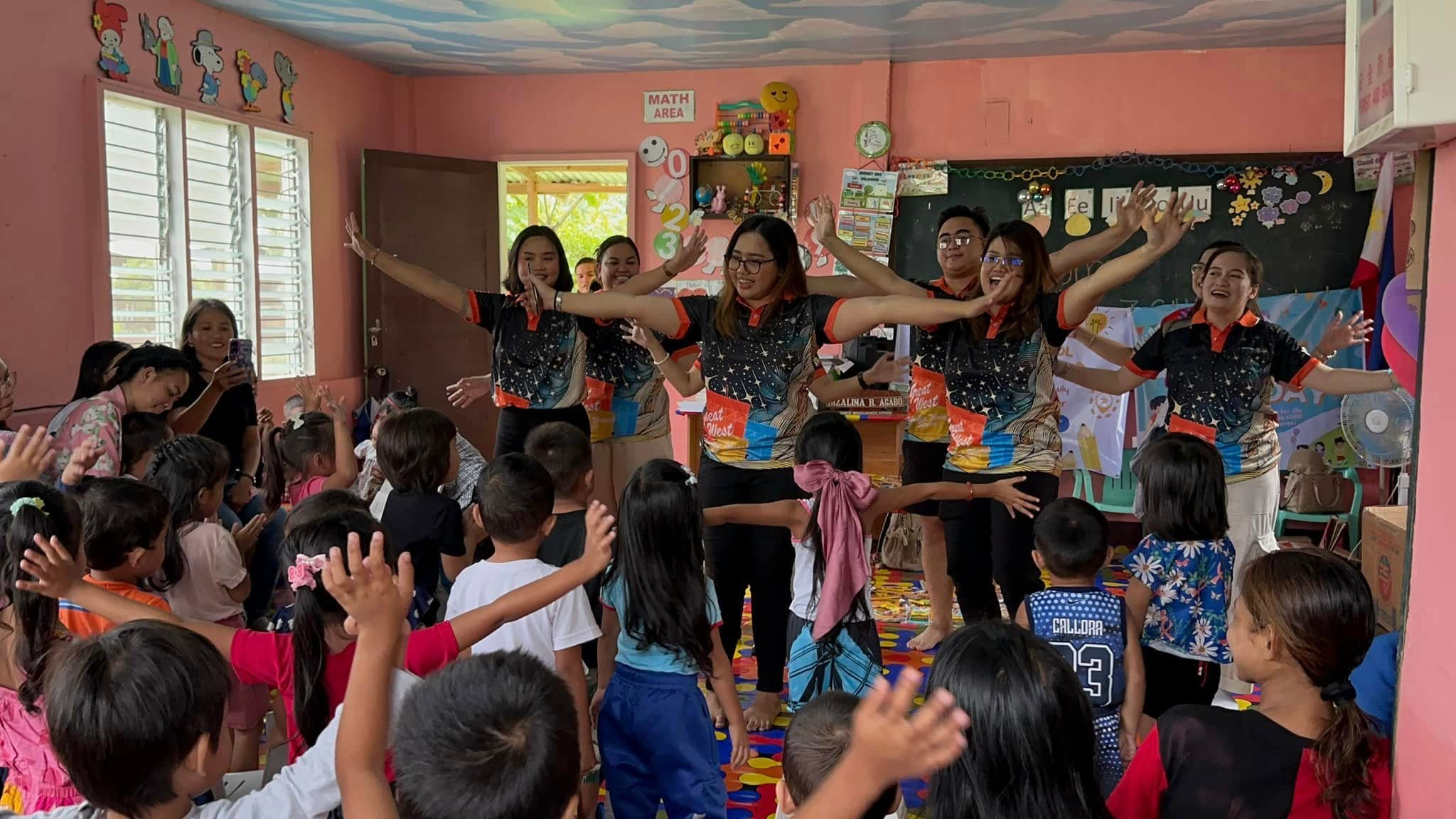 Book turnover and Day Care Center improvement unveiling ceremony