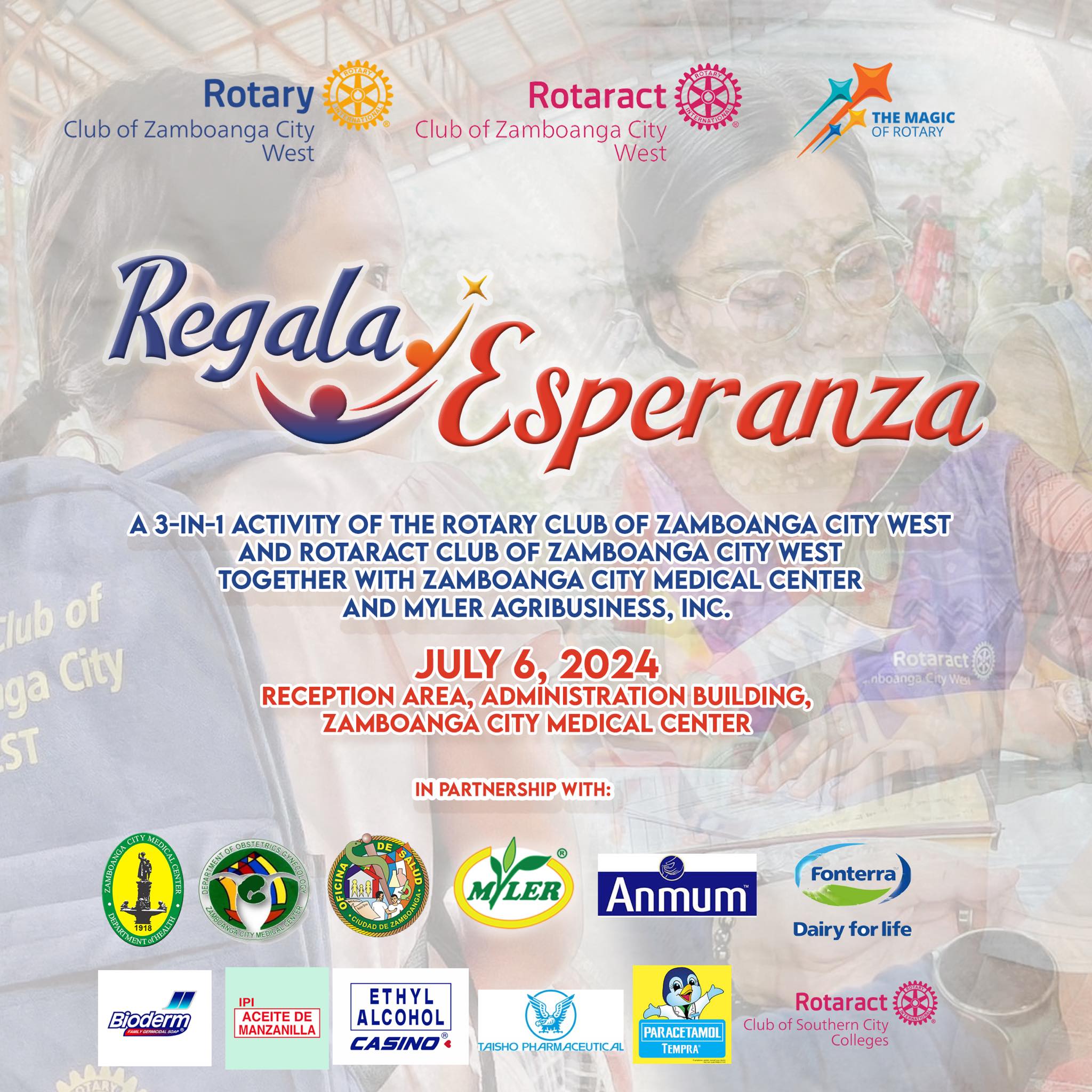Regala Esperanza: A 3-in-1 Project - Community service project in Zamboanga City Medical Center